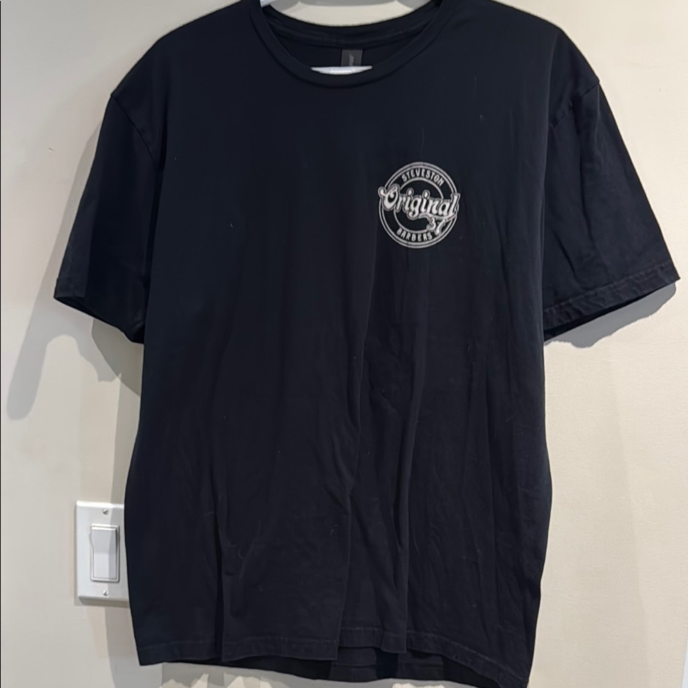 Gildan Black Short Sleeve Tee Classic Crew Neck